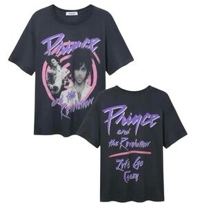 Graphic Kids T-Shirt - Black and Purple